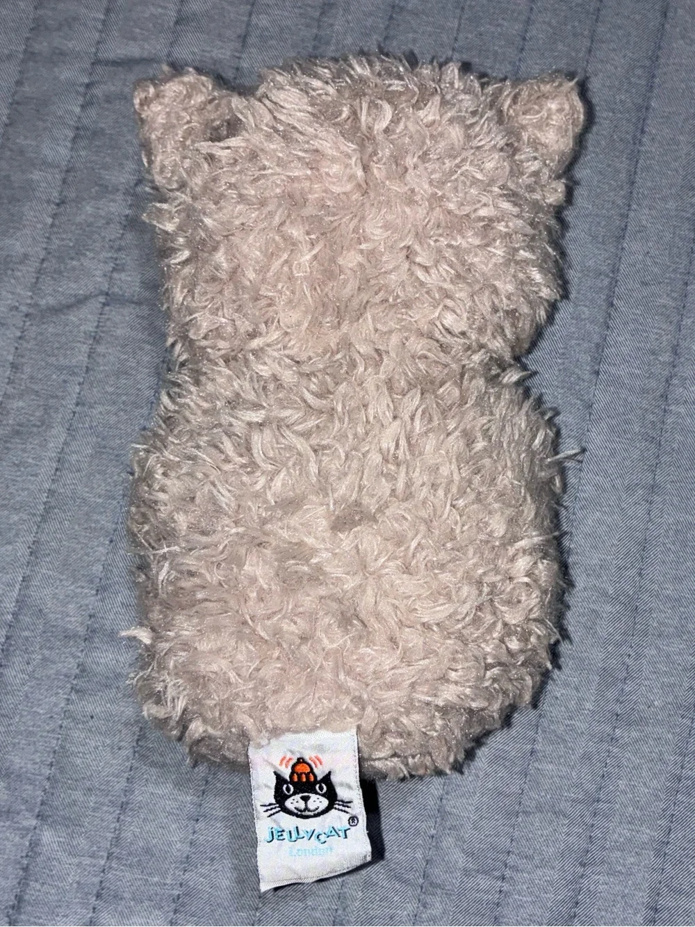 Jellycat White & Tan Fluffy “little owl” Plush collectible